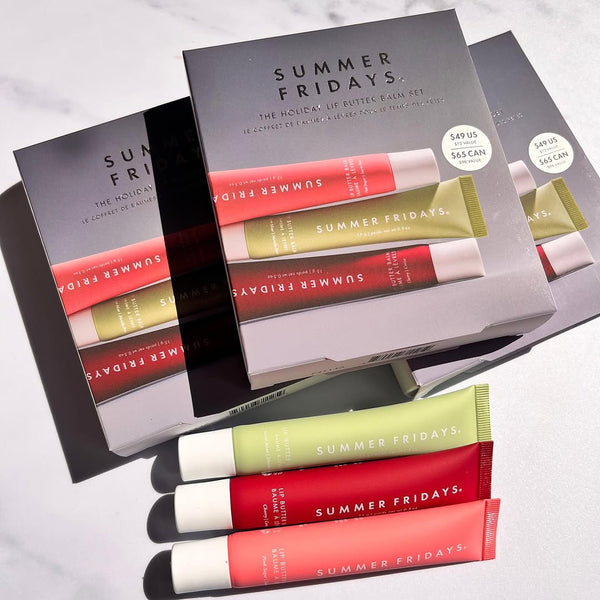 Summer Fridays The Holiday Lip Butter Balm Set